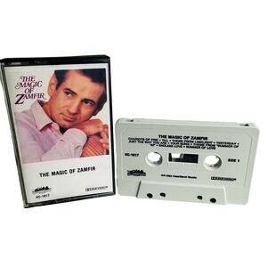 The Magic of Zamfir Cassette Tape 1984 Heartland Music Vintage Pop Folk Stage